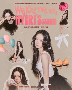 Read more about the article Hyeri 李惠利 2025 亚洲粉丝见面会巡演 @ Zepp KL