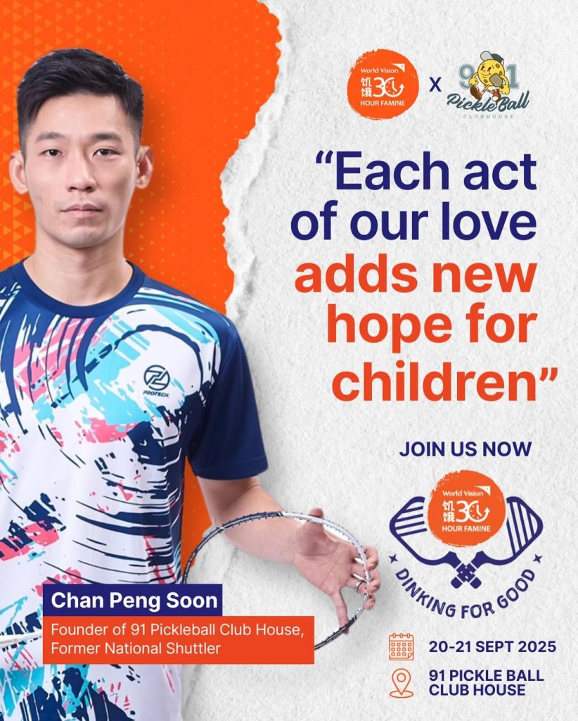 Read more about the article 30-Hour Dinking for Good 匹克球公益活动 @ 91 Pickle Ball