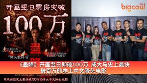 Read more about the article 《蛊降》开画翌日即破100万  成大马史上最快破百万的本土中文降头电影