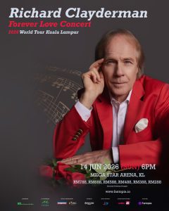 Read more about the article Richard Clayderman《Forever Love Concert 2026 World Tour》@ Mega Star Arena