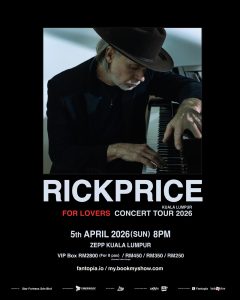 Read more about the article Rick Price《For Lovers》2026 巡回演唱会 @ Zepp KL
