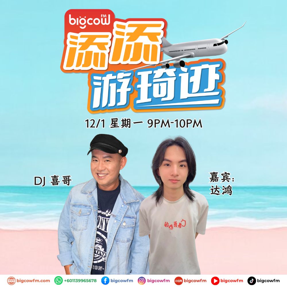 Read more about the article BIGCOWFM《添添游琦迹》EP45 | 12-01-2026 | 嘉宾：达鸿
