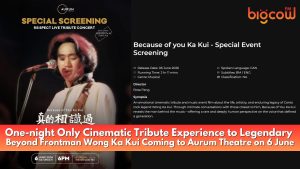 Read more about the article One-night Only Cinematic Tribute Experience to Legendary Beyond Frontman Wong Ka Kui Coming to Aurum Theatre on 6 June