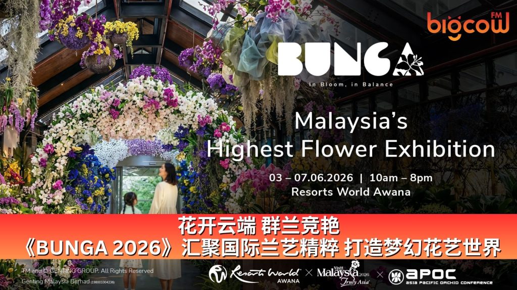 Read more about the article 花开云端 群兰竞艳  《BUNGA 2026》汇聚国际兰艺精粹 打造梦幻花艺世界