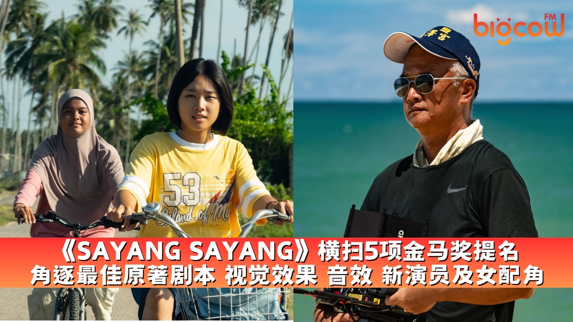 You are currently viewing 《SAYANG SAYANG》横扫5项金马奖提名  角逐最佳原著剧本 视觉效果 音效 新演员及女配角