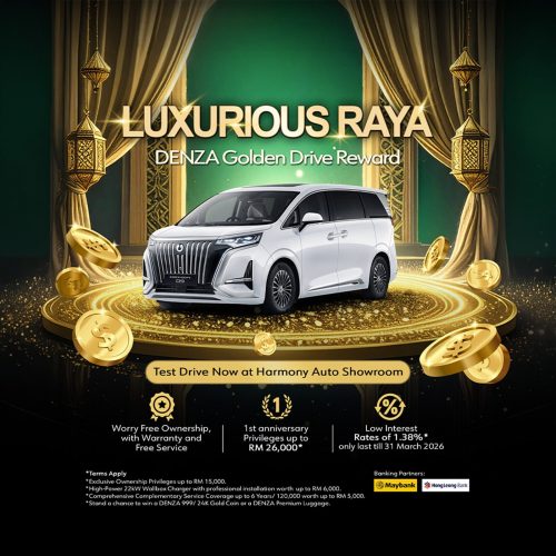 Luxurious Raya with Denza D9 Harmony Auto